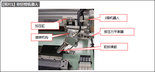 软钎焊机器人和生产技术（提高机械设计人员的生产技术水平 讲座-12）