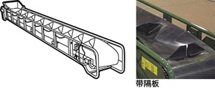 散货用皮带输送机的特点