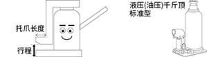 爪式千斤顶的使用用途